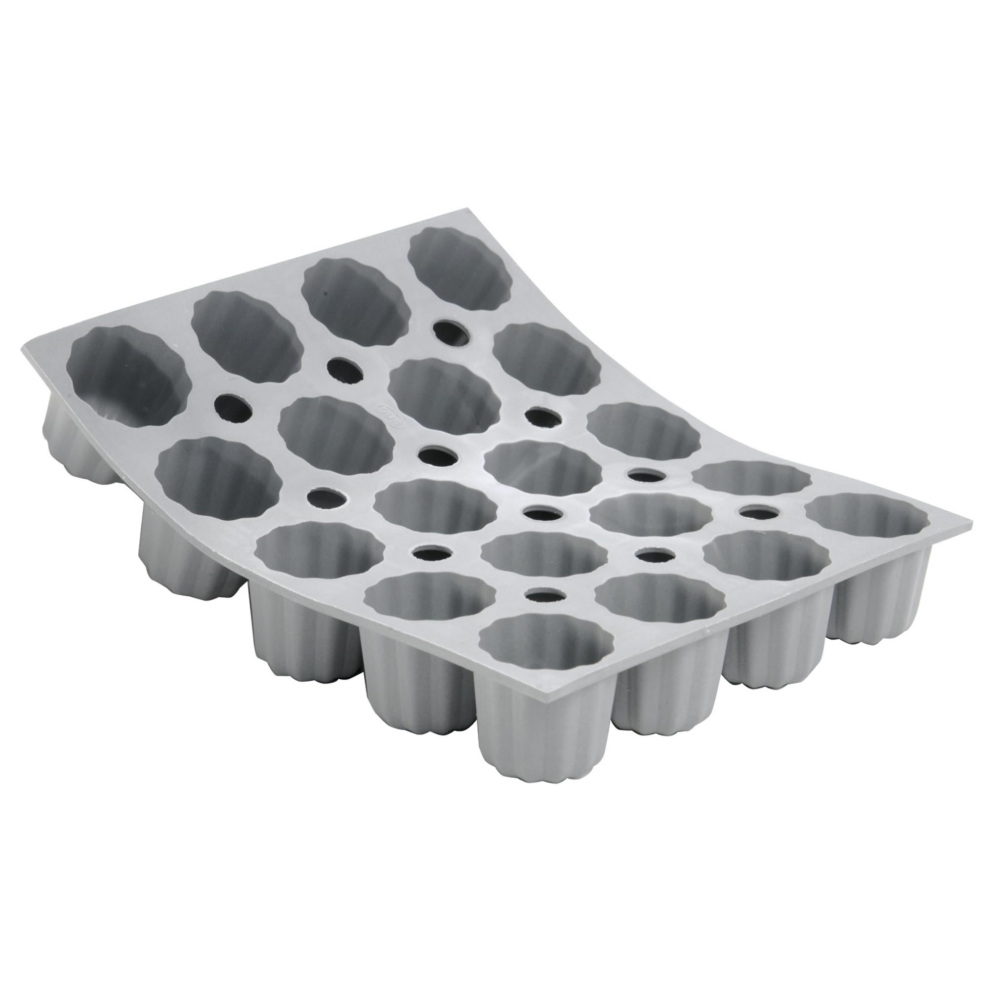 de Buyer Elastomoule 2個セット ミニカヌレ用 Amazon.com: de Buyer ELASTOMOULE Mini-Cannele Silicone Mold